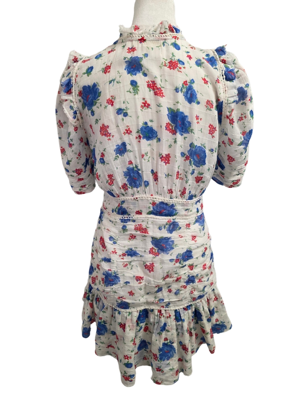 LoveShackFancy Arlo Floral Print dress Size 6 *With Stains* - Picture 11 of 16